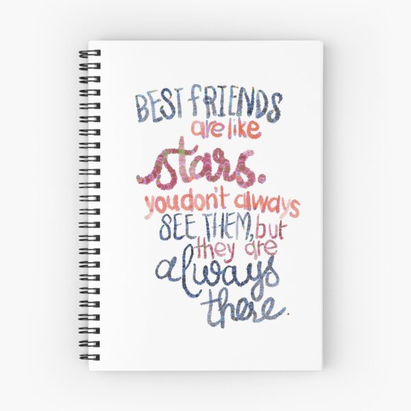 Item preview, Best friends are like stars dark designed and sold by chuckletuckle.