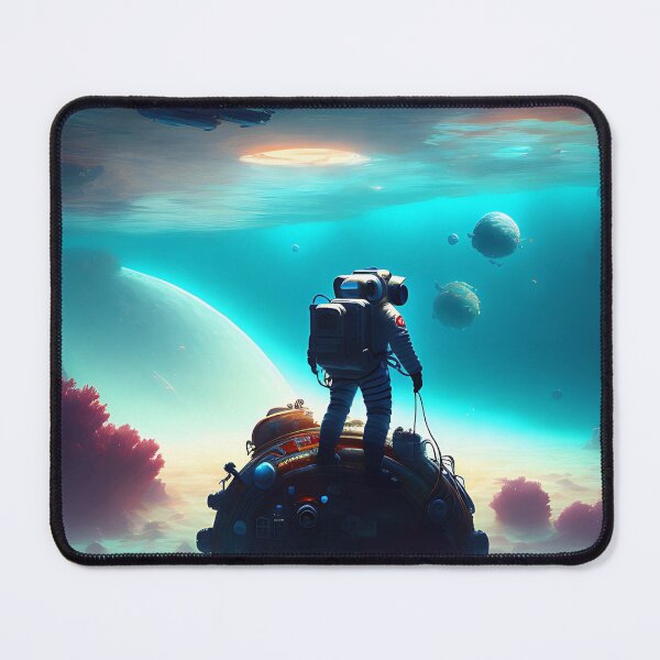 Item preview, Astronaut Salvaging Part On Underwater Planet designed and sold by Space-Wear.