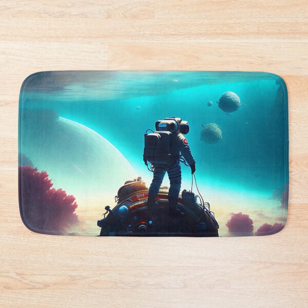 Item preview, Astronaut Salvaging Part On Underwater Planet designed and sold by Space-Wear.