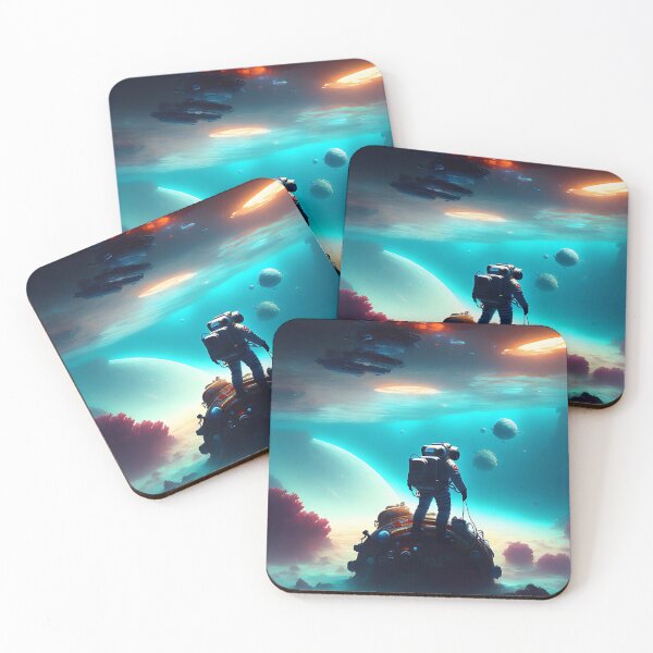 Item preview, Astronaut Salvaging Part On Underwater Planet designed and sold by Space-Wear.