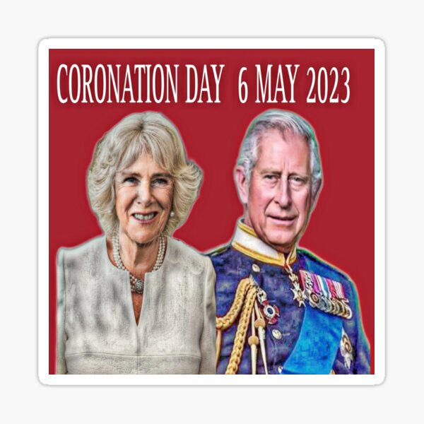 King Charles III Coronation Day Sticker