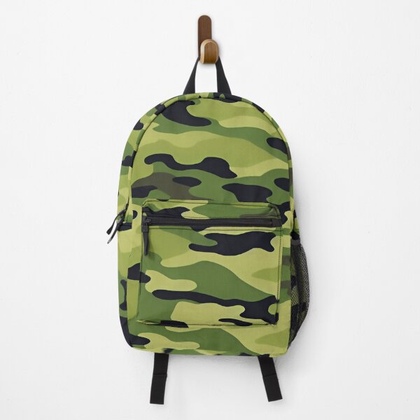 Item preview, Medium Olive Color Camouflage Pattern Light and Dark Green with Black Style F designed and sold by deniselynnimage.