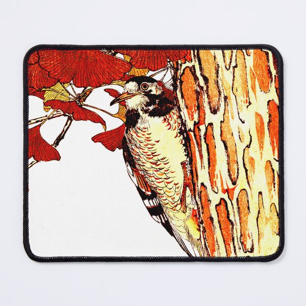 Item preview, Traditional Woodblock Bird designed and sold by notsweettea.