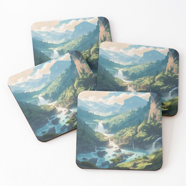Item preview, Mountain Valley Landscape designed and sold by Seetears.