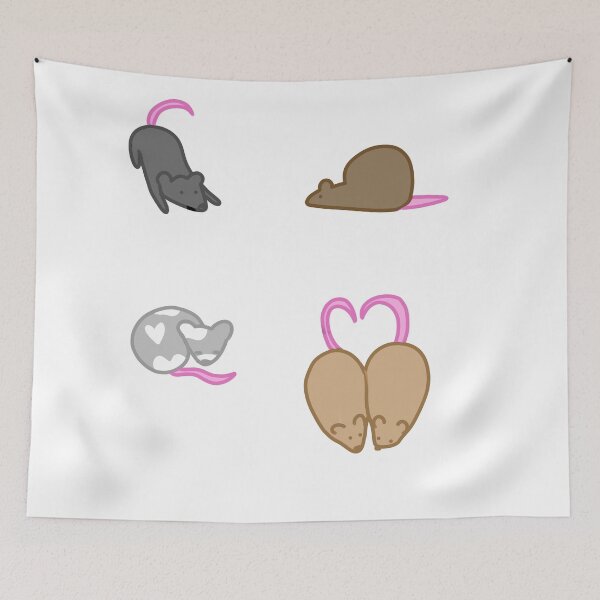 Item preview, Silly Rats Sticker Pack designed and sold by casserolestan.