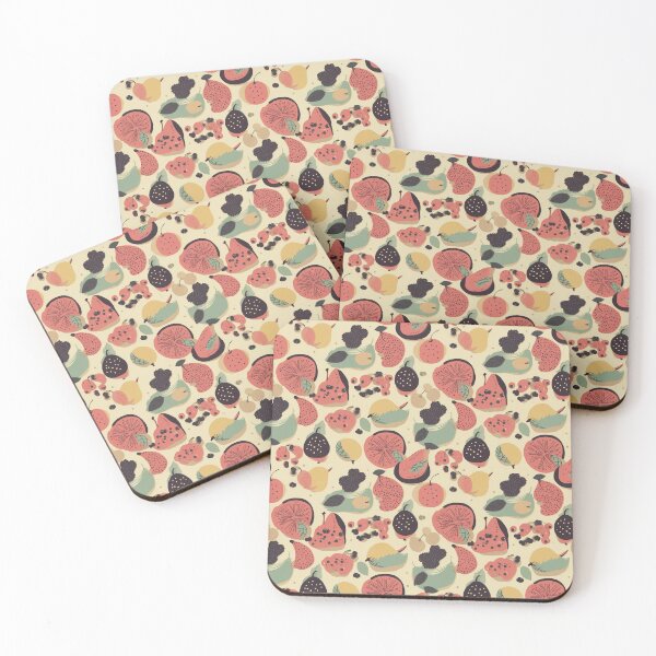 Item preview, Elegant Fruit Pattern Seamless Colorful Fruit Motif V1 designed and sold by Family Journey with God.