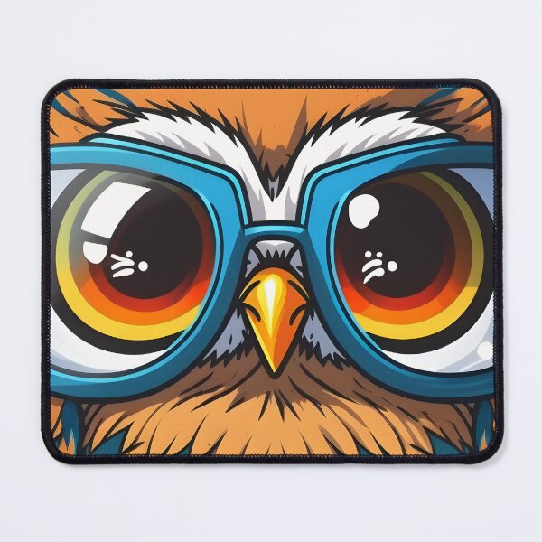 Item preview, The Owl Glasses | Owl lover | Cute Owl | Owl bird lover designed and sold by henrique37.