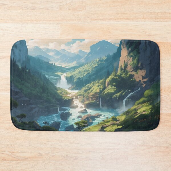 Item preview, Mountain Valley Landscape designed and sold by Seetears.