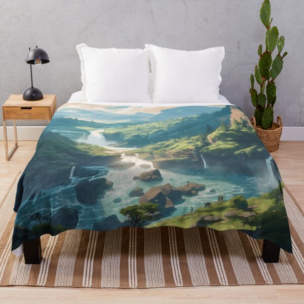 Item preview, Mountain Valley Landscape designed and sold by Seetears.