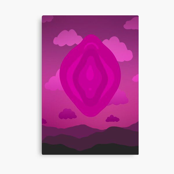 Aperçu de l'œuvre Rose Vagin Montagne Ciel créée et vendue par Isabella Wirth.