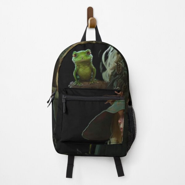 Item preview, frog with mushroom designed and sold by alhociema.