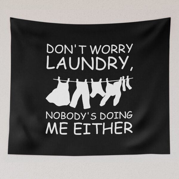 Item preview, Womens Mom Life Don't Worry Laundry Nobody's Doing Me Either, Gift for Her| Funny Tshirts for Women| Womens Graphic Tshirts designed and sold by RedArtsDesign.