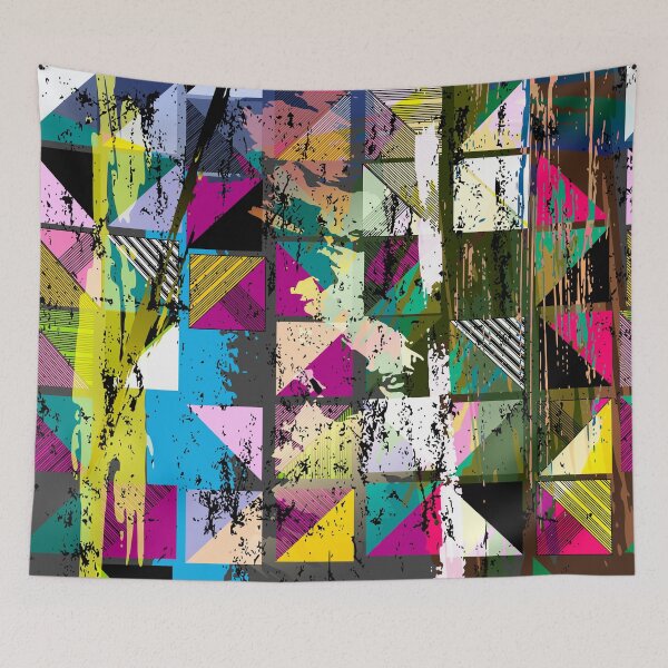 Item preview, Colorful Abstract Art designed and sold by stylebytara.