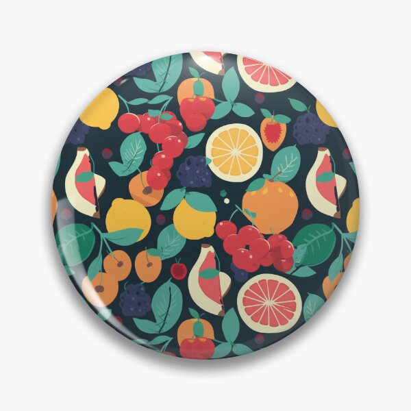 Artikelvorschau, Elegant Fruit Pattern Seamless Colorful Fruit Motif V2 entworfen und verkauft von Family Journey with God.