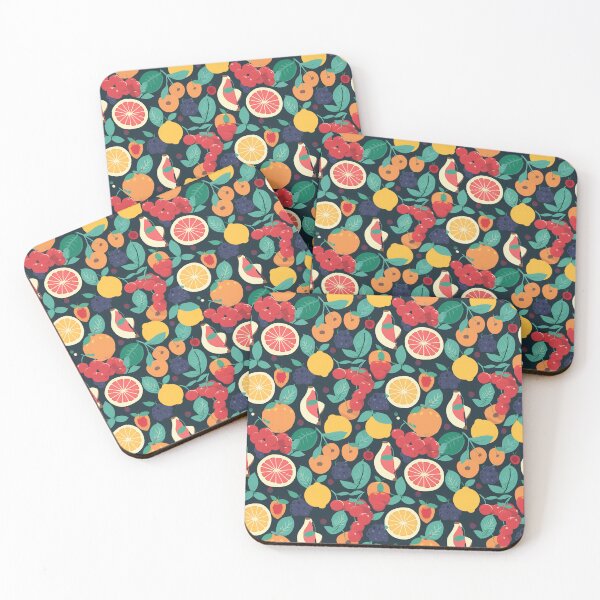 Artikelvorschau, Elegant Fruit Pattern Seamless Colorful Fruit Motif V2 entworfen und verkauft von Family Journey with God.