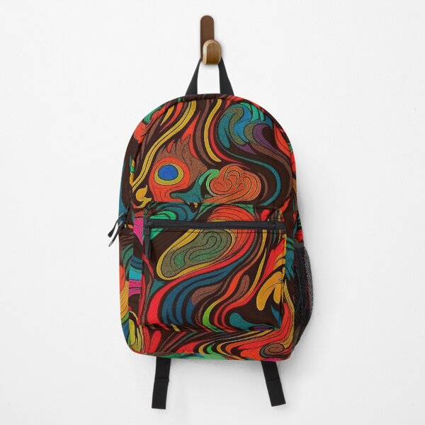 Item preview, Colors Flowing Happy Pattern Psychedelic Art designed and sold by Kybruno's Creations.