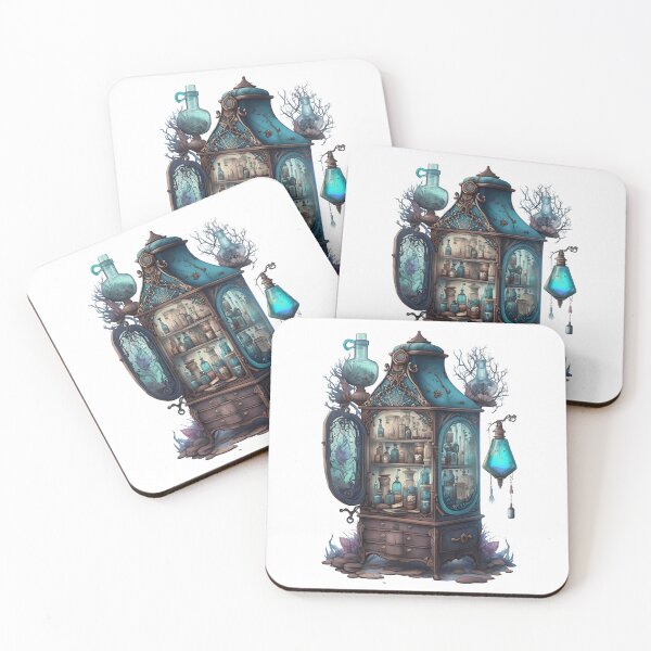 Item preview, Steampunk Apothecary Cabinet designed and sold by LuxindaSwirl.