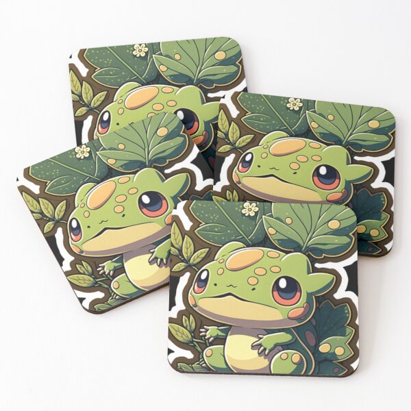 Item preview, frog with mushroom designed and sold by alhociema.