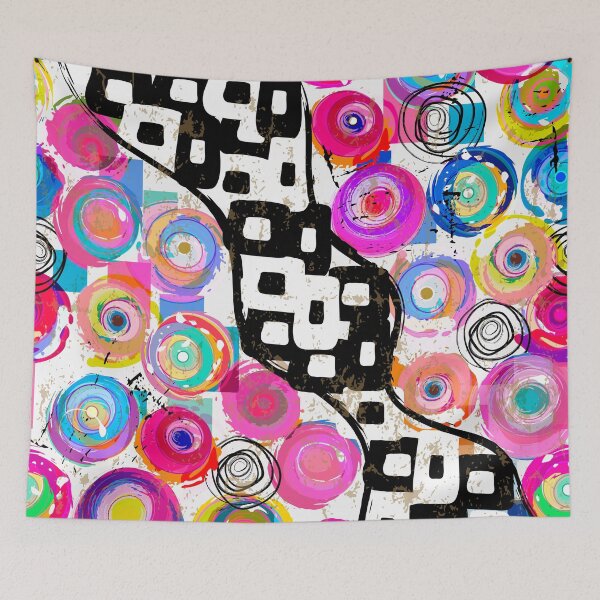 Item preview, Colorful Abstract Art designed and sold by stylebytara.