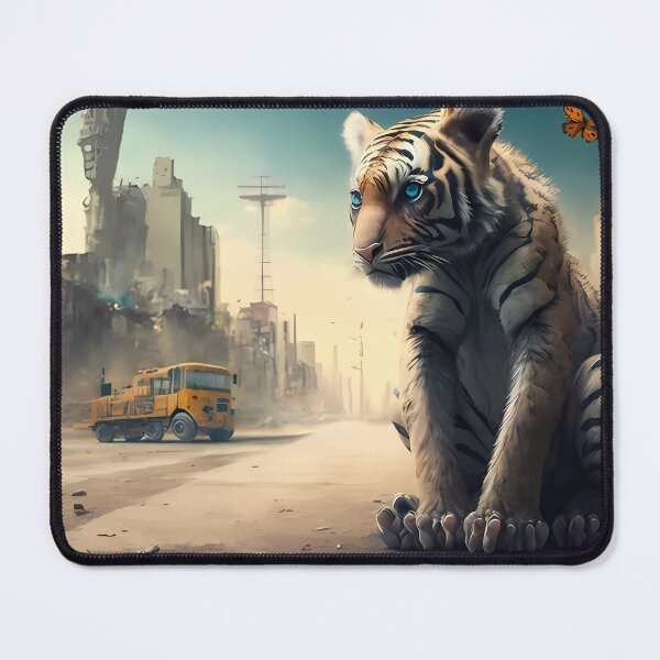 Item preview, Tiger lost in town designed and sold by SMILE88.