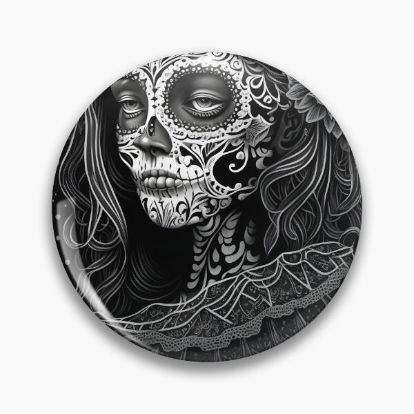 Artikelvorschau, Königin der Toten Catrina Design entworfen und verkauft von ElVatoMx.