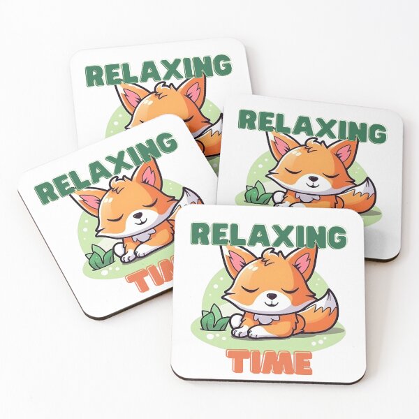 Item preview, Relaxing Time Fox designed and sold by Alex Seiti Hamada.