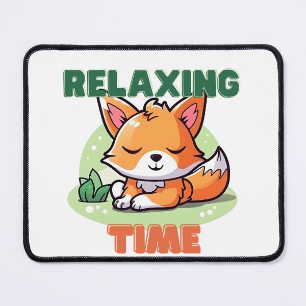 Item preview, Relaxing Time Fox designed and sold by Alex Seiti Hamada.