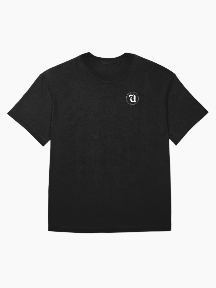 Thumbnail 3 of 7, Oversized T-Shirt, The Ubyssey logo (outline) designed and sold by Ubyssey.