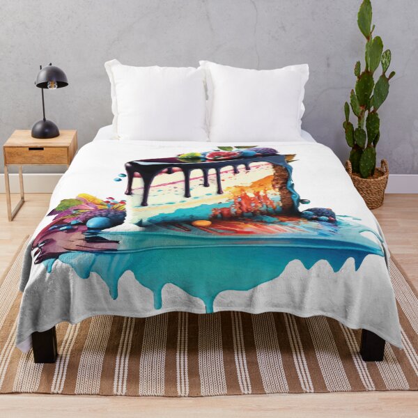 Item preview, A Slice of Yummy Cake - Food but Vibrant designed and sold by GVRDesign.
