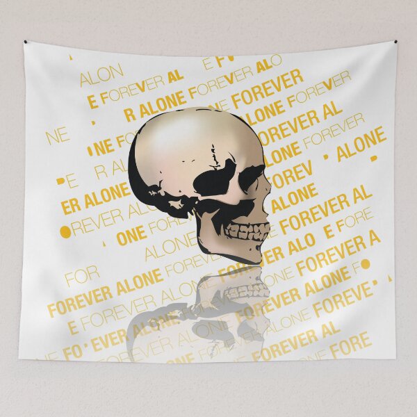 Item preview, Skulls (forever alone) designed and sold by B & K     Store.