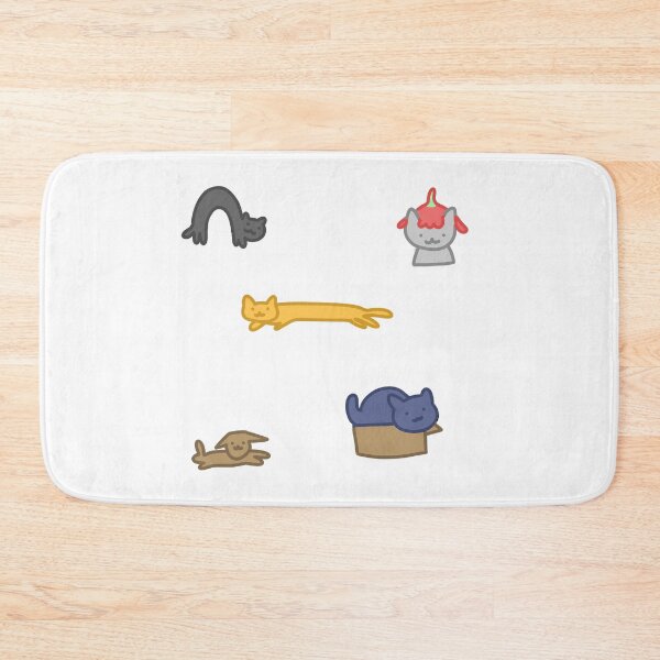 Item preview, Silly Cats Sticker Pack designed and sold by casserolestan.