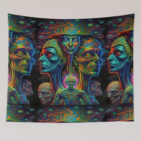 Item preview, DMT Trippy Machine Elves designed and sold by VibrantView.