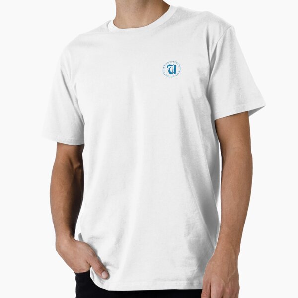 The Ubyssey logo blue outline Premium T-Shirt