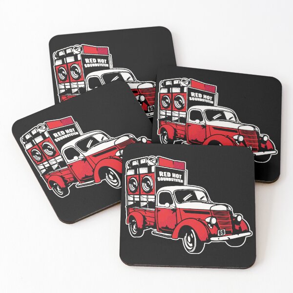 Item preview, Red Hot Soundsystem Truck designed and sold by jomi.amsterdam.