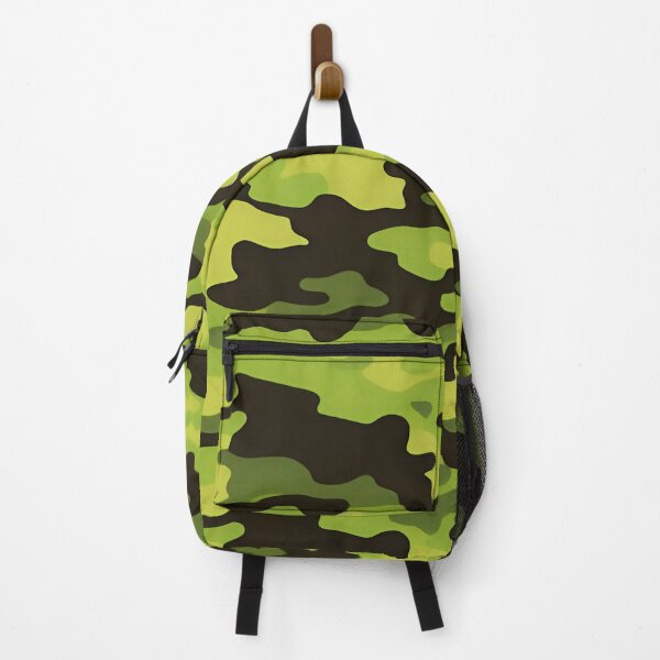 Item preview, Light Color Camouflage Pattern Dark Green with Black Style G designed and sold by deniselynnimage.