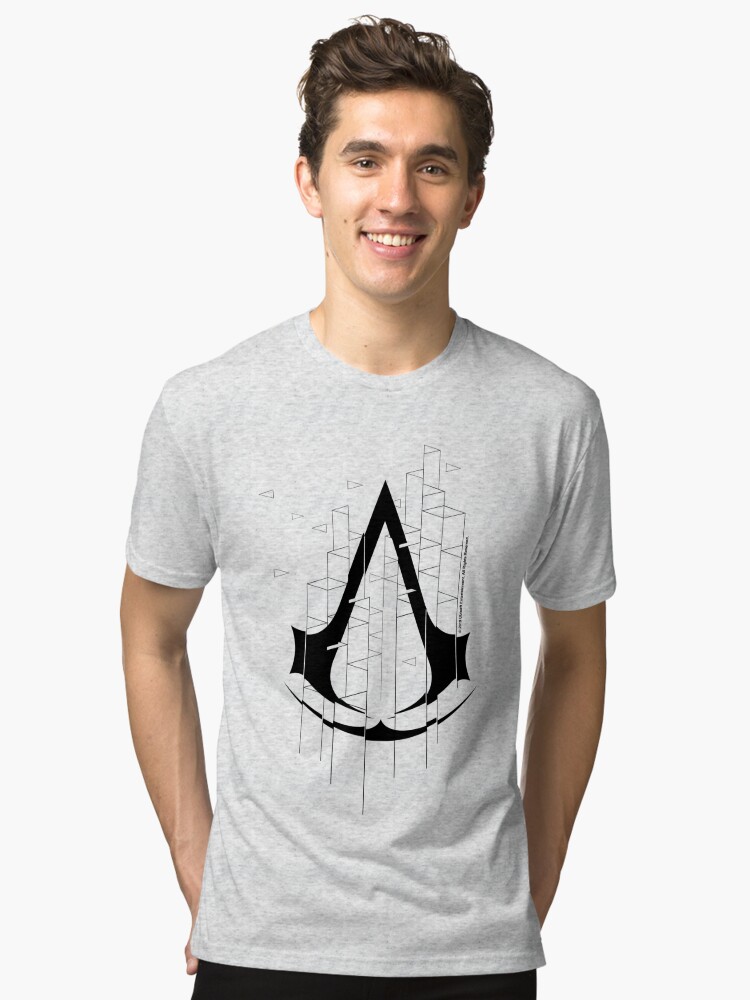 lærling Morse kode Legitimationsoplysninger Assassin's Creed The Assassin's Geometric Logo" Tri-blend T-Shirt for Sale  by FifthSun | Redbubble