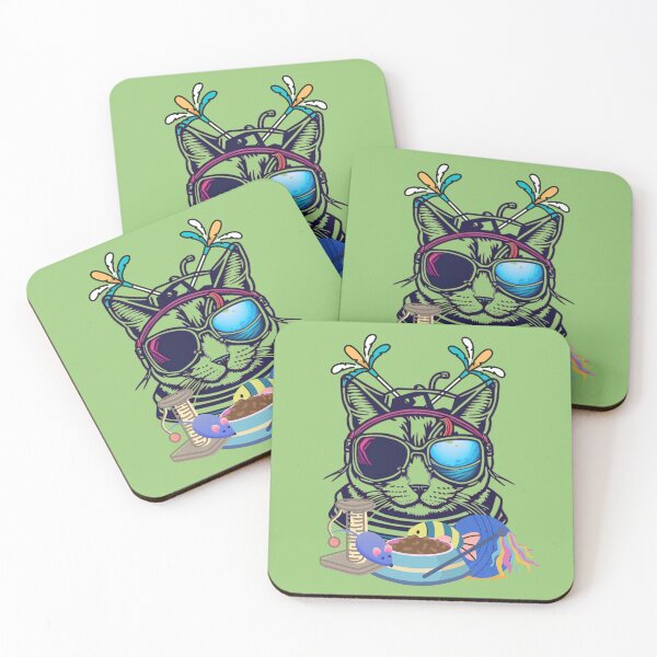 Item preview, Playful cat  designed and sold by BlackandCollor.