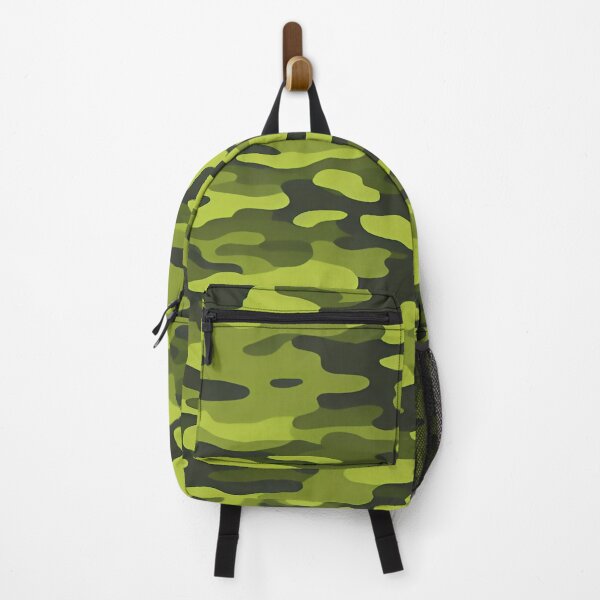 Item preview, Medium Light Color Camouflage Pattern Dark Green with Black Style I designed and sold by deniselynnimage.
