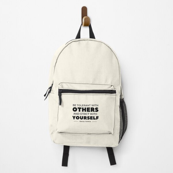 Item preview, Be tolerant with others and strict with yourself | Marcus Aurelius designed and sold by QuotesAreFun.