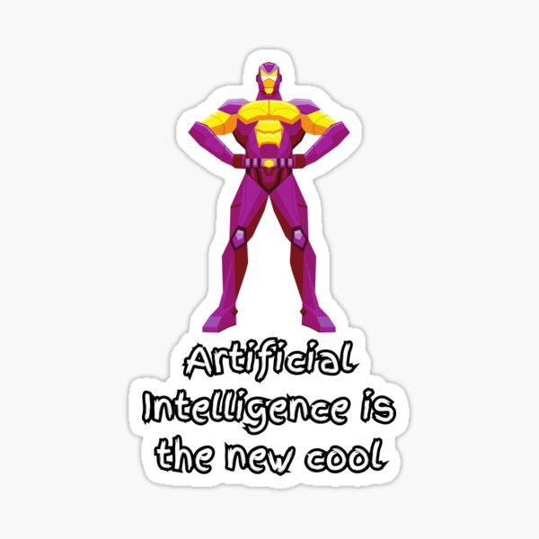 Item preview, Artificial Intelligence is the new cool designed and sold by Random-AI.