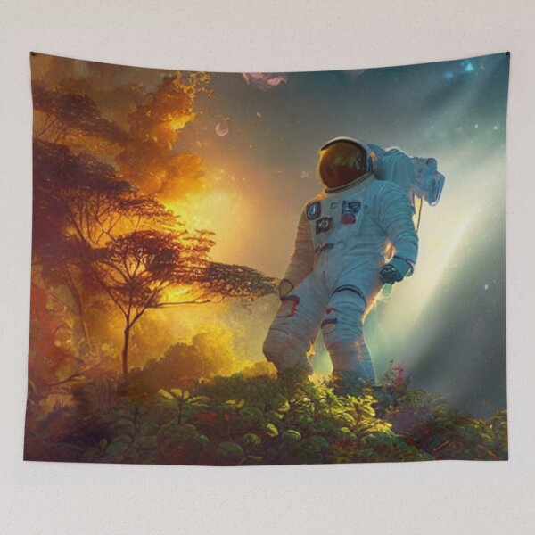 Item preview, Astronaut Exploring A New Earth designed and sold by Space-Wear.