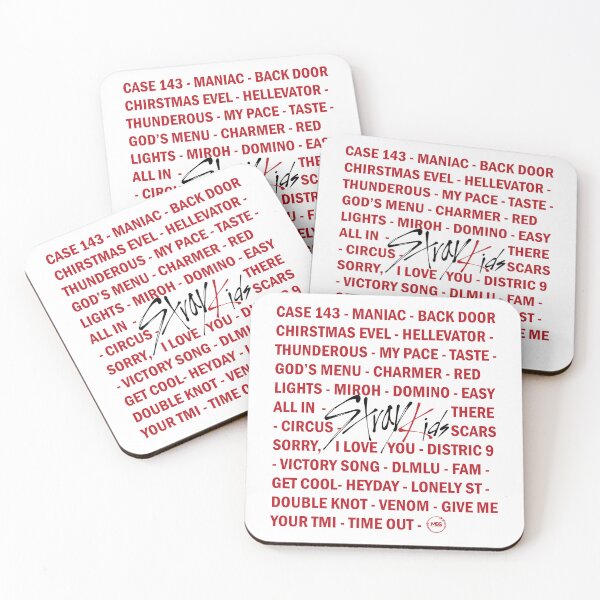 Item preview, Diseño con las canciones de stray kids designed and sold by mbs-desing.