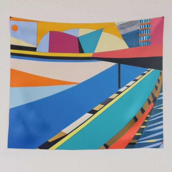 Item preview, Abstract Impressions of Bilbao designed and sold by wwlmerch.