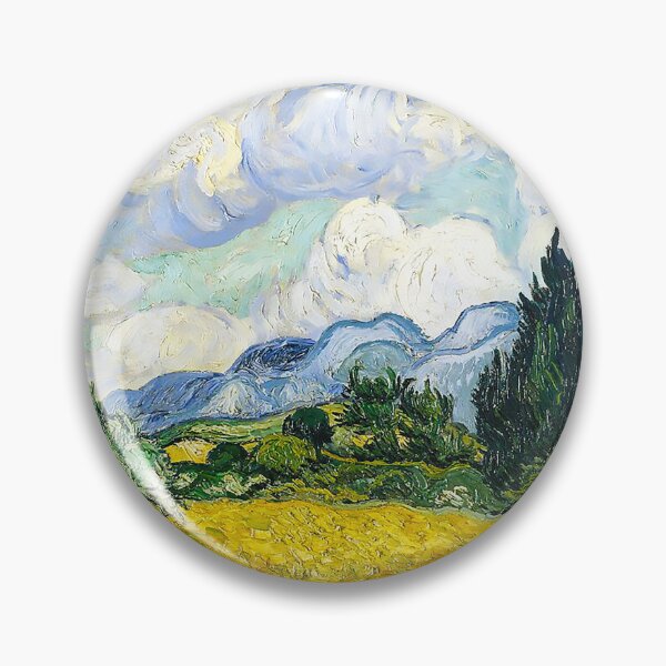 Item preview, Wheat Field with Cypresses Vincent van Gogh 1889 designed and sold by Illyrium.