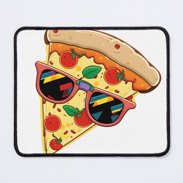 Item preview, Funny Pizza Wearing Sunglasses designed and sold by BHDesignCo.