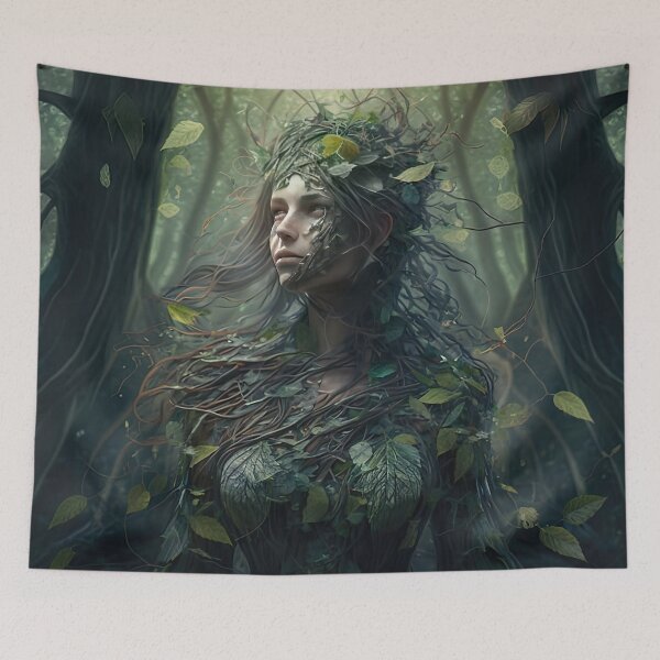 Item preview, Dryad in a Forest designed and sold by feyland1975.