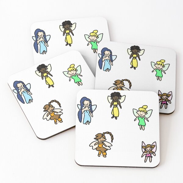 Item preview, Badly Drawn Fairies Sticker Pack designed and sold by casserolestan.