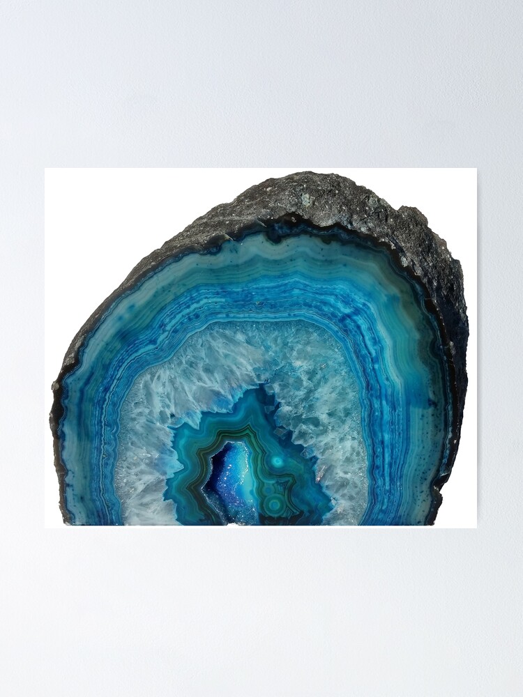 blue agate rock