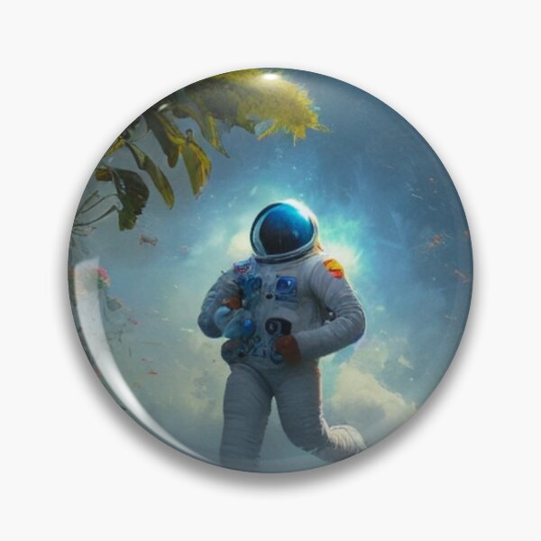 Item preview, Astronaut Running Through The Clouds designed and sold by Space-Wear.