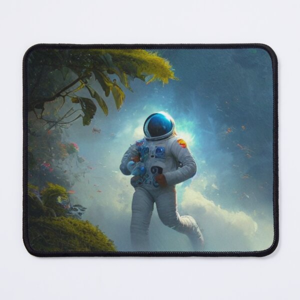 Item preview, Astronaut Running Through The Clouds designed and sold by Space-Wear.